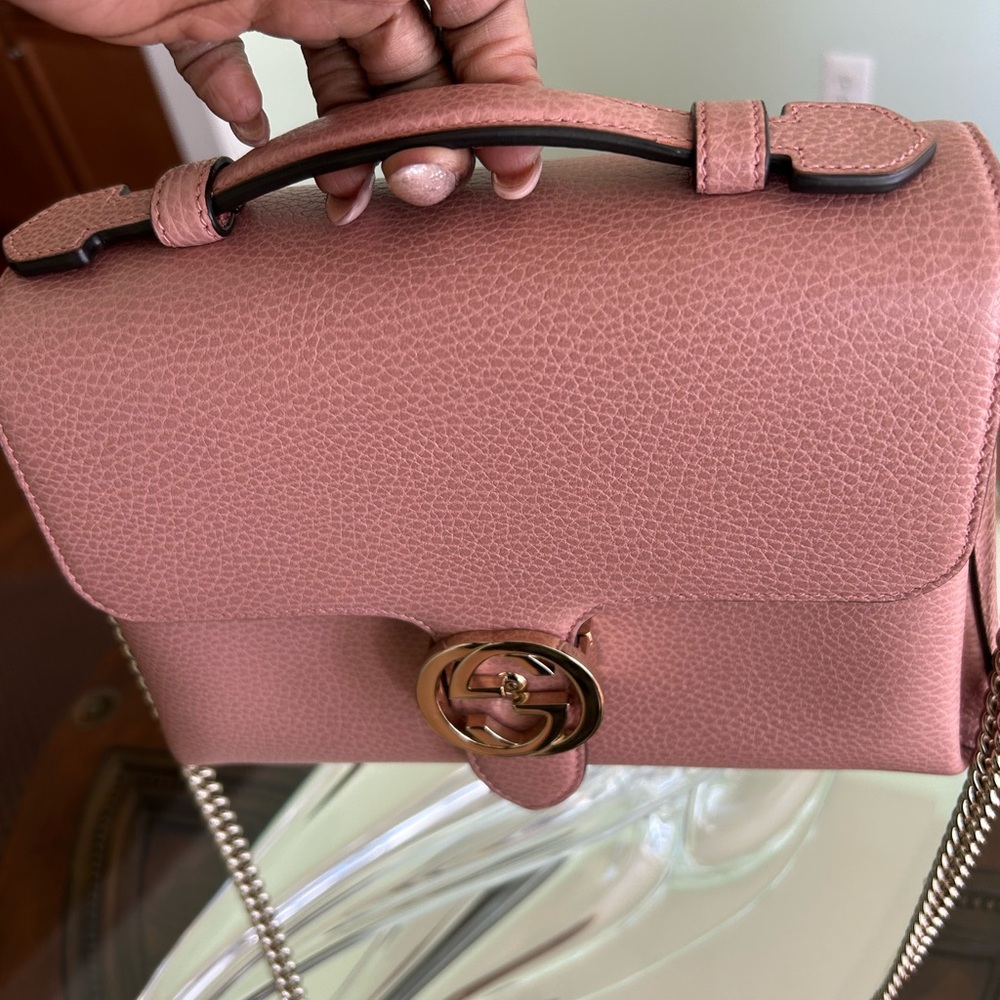 Gucci Pebbled Leather Bag - Picture 9 of 11